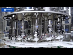 Máquina taponadora servo para tapa de bomba de desinfectante de manos