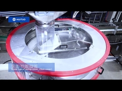 Máquina llenadora y taponadora de tapa redonda con tapa de pistola y tapa de bomba de detergente