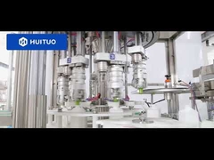 La máquina taponadora para desinfectante de manos es común para tapas redondas y tapas de bombas.