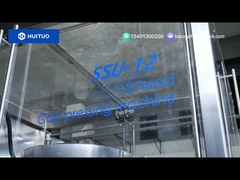 Máquina taponadora de prensado de tapas de botellas de PET personalizada Huituo para miel y jarabe con posicionador de tapas