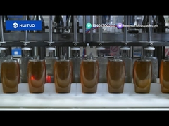 Máquina llenadora servo de pistón automática Huituo de 150 bpm para miel y almíbar