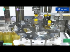 Máquina llenadora y taponadora de aceite comestible 2 en 1 compacta y multifuncional Huituo con una velocidad de 1500 b