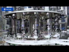 Máquina taponadora automática de tornillos para botellas Huituo para bomba de loción con una velocidad de 200 bpm