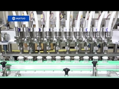 Máquina llenadora de botellas de plástico PET con servopistón lineal de 10 cabezales Huituo para aceite de bebé