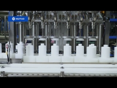 Máquina llenadora de servopistón para champú y acondicionador de cabello