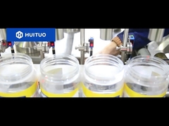 Máquina llenadora volumétrica de pistón líquido de botella lineal automática para llenado universal