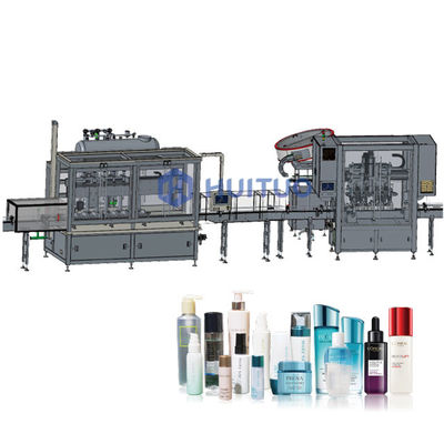 Llenador líquido de la máquina de rellenar de la continuación de la botella linear altamente flexible