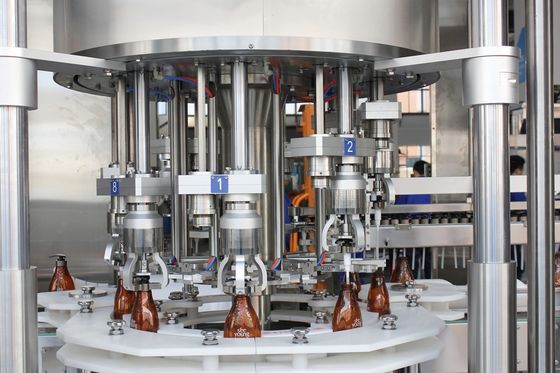 2 en 1 embotellado de Monoblock y máquina que capsula
