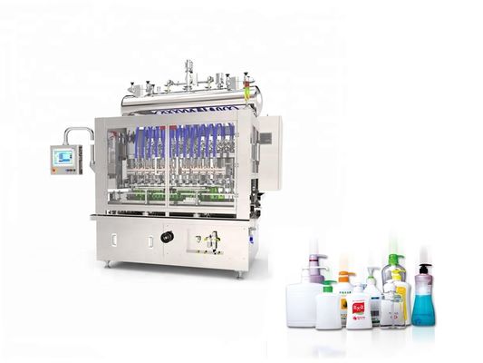 embotellado líquido corrosivo 1.5KW que capsula y máquina de etiquetado