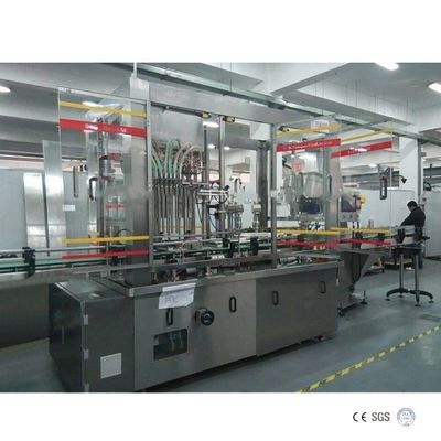 Máquina que capsula del embotellado estándar del jabón líquido del GMP