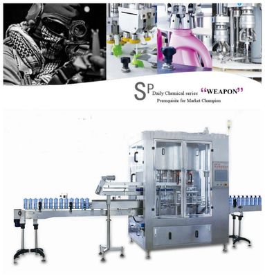 Torsión de la loción del gel de la limpieza de la mano de la máquina que capsula