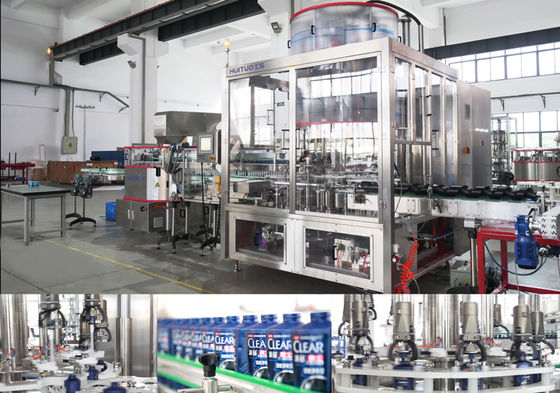 Máquina que capsula de la botella de 4KW 8600BPH para el champú