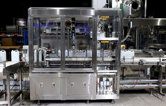 Máquina que capsula de relleno flúida del desinfectante médico