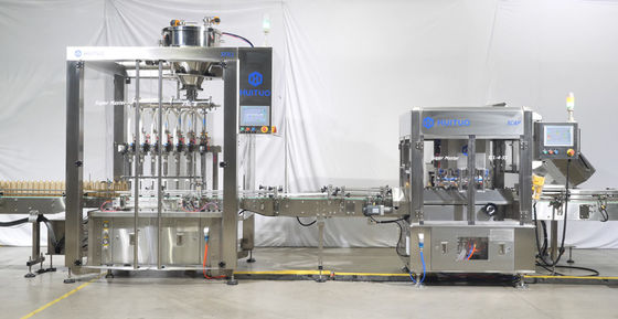 Máquina que capsula de relleno estándar 380V del GMP para la loción