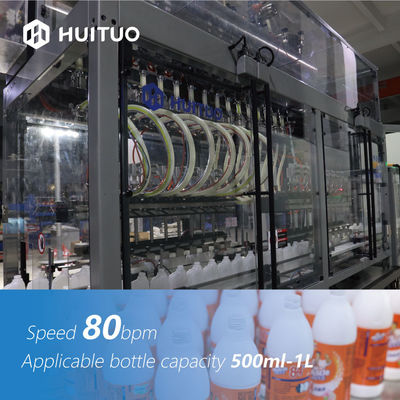 Máquina de rellenar del flujómetro linear automático de 2 filas para el líquido desinfectante