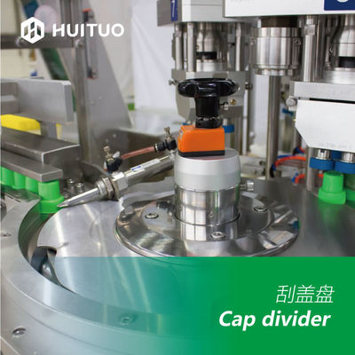 Máquina que capsula rotatoria del ANIMAL DOMÉSTICO de botellas del limpiador automático del cristal para el disparador del espray