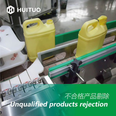 Máquina que capsula modificada para requisitos particulares de la prensa de la botella del ANIMAL DOMÉSTICO con el casquillo Unscrambler