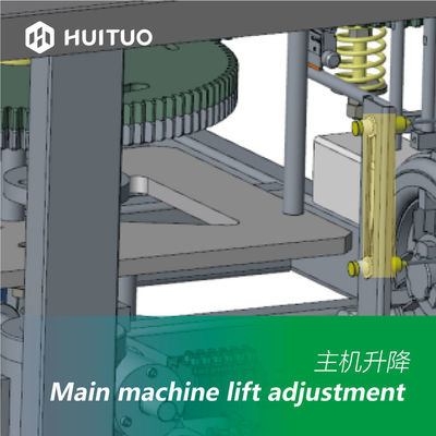 Máquina que capsula del servo automático rotatorio versátil de Huituo para la bomba de la loción, el disco-top y el casquillo de Yorker