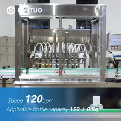Máquina de embotellado plástica del ANIMAL DOMÉSTICO servo linear principal del pistón de Huituo 10 para el aceite de bebé