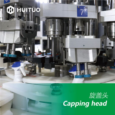 Máquina que capsula de la botella automática para el disparador de la bomba detergente líquida o del espray