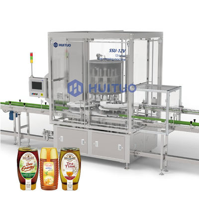 Máquina automática rotatoria del lacre del envase para la comida y los productos químicos
