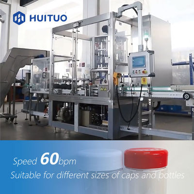 Pimienta y Paprika Automatic Capping Machine para la botella del ANIMAL DOMÉSTICO del tapón de tuerca
