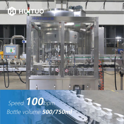 Máquina que capsula rotatoria automática de la bomba del dispensador para el jabón de líquido de lavado a mano