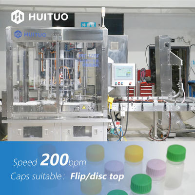 Máquina que capsula los reactivo del frasco plástico plástico de cristal de diagnóstico médico de la ampolla