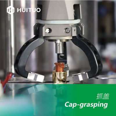 Bombas automáticas de la loción del dispensador de Capping Machine For de la capsuladora de la boca del disparador del espray de la botella