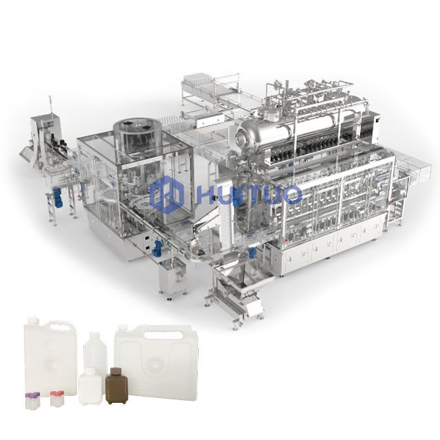 Tipo linear máquina de rellenar del flujómetro de tres filas para los reactivo farmacéuticos